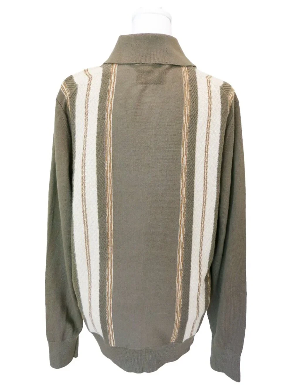GUEST IN RESIDENCE Unisex Green Cotton BAJA PLAZA Knit Sweater Shirt Cardigan M - Picture 8 of 9
